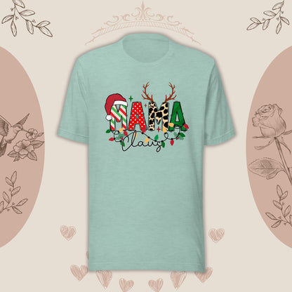 Mistletoe & Magic Mama Cotton T-Shirt