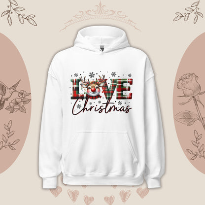 Christmas Lovers Cotton Hoodie